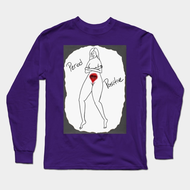 Period Positive Long Sleeve T-Shirt by Ceconner92